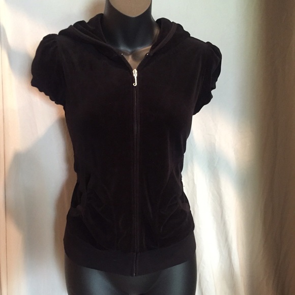 Juicy couture short sleeve track jacket