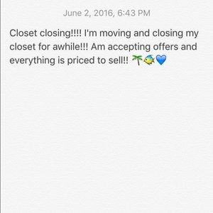 Closet closing!!!