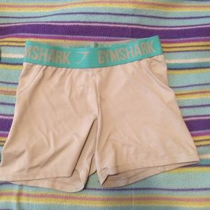 Mint green Gymshark shorts