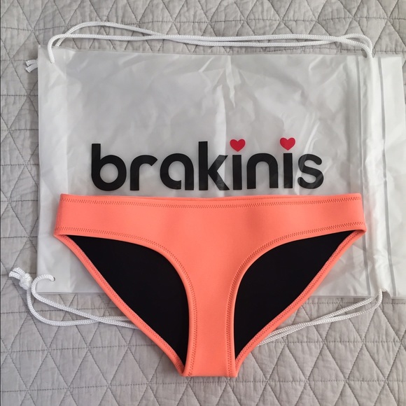 Coral Neoprene Bottoms