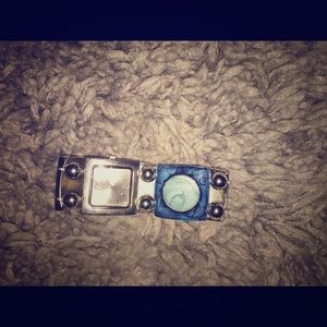 Silver Square-Shaped Watch