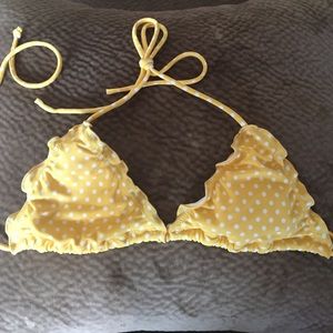 Victoria's Secret Swim - Victoria's Secret yellow polka dot bikini Victoria's Secret Swim - Victoria's Secret yellow polka dot bikini
