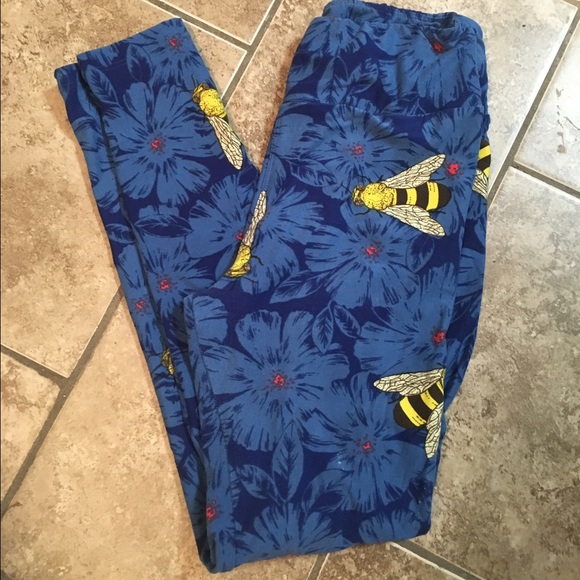 Lularoe OS Bees (leggings)