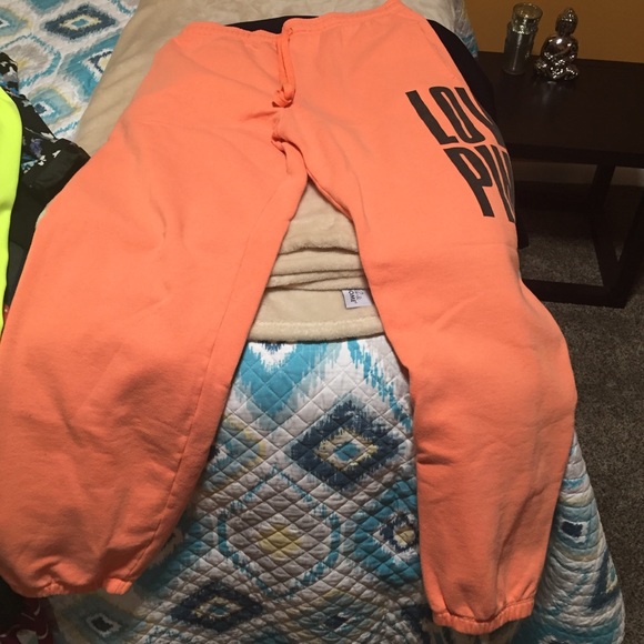 Pink sweatpants