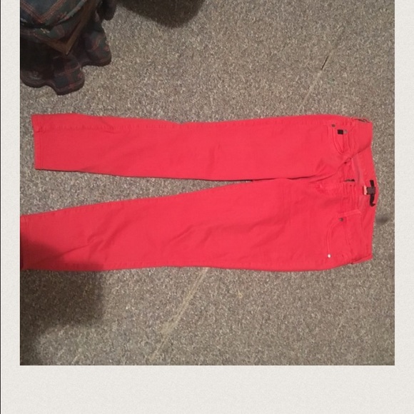 Torrid blood orange skinny jegging