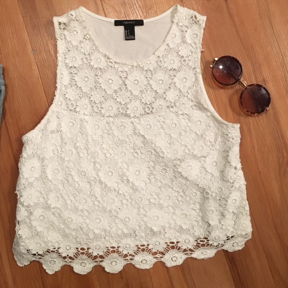 Crochet Forever 21 Crop Top