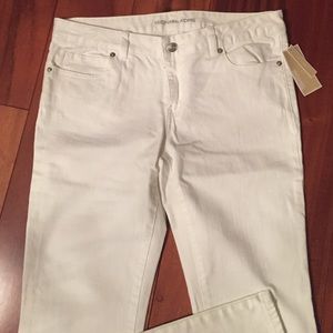Michael Kors White jeans size 6 NWT