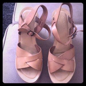 Kork Ease tan wedges Kork Ease tan wedges