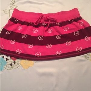 PINK VICTORIA'S SECRET SKIRT/COVER-UP
