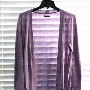Purple Cardigan