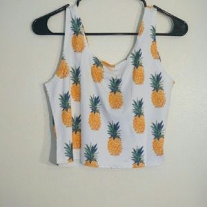 Pineapple croptop