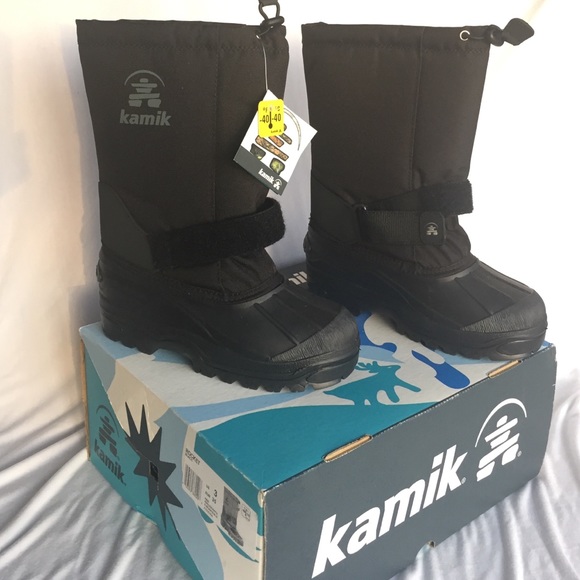 KAMIK KIDS ROCKET snow boots BLACK
