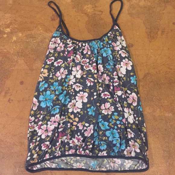 Floral tank top