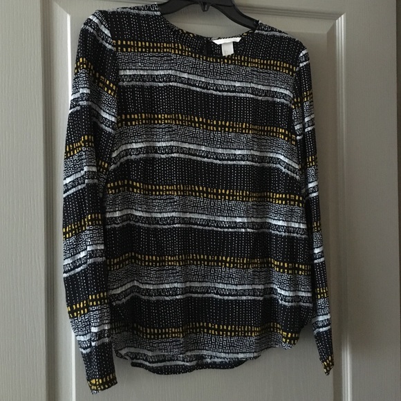 NWT: Fab patterned long sleeve shirt