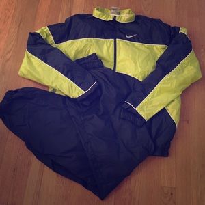 Nike waterproof track suit!