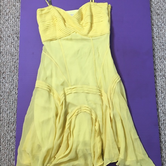 Karen Millen Yellow Dress - Picture 1 of 4