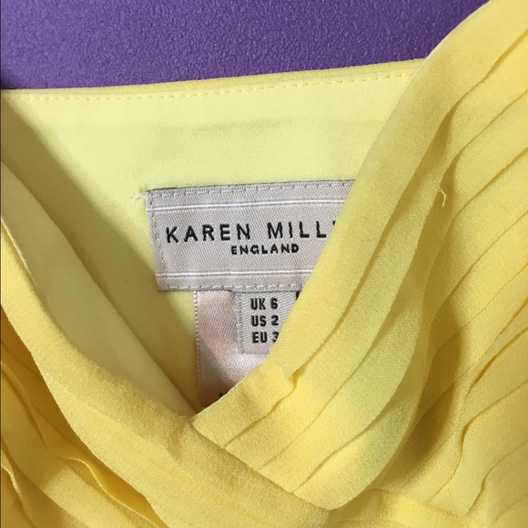 Karen Millen Yellow Dress - Picture 2 of 4