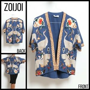 Asian Embroidered Kimono