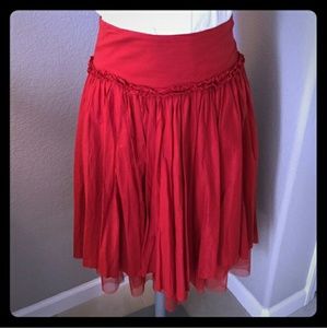 Super cute red skirt