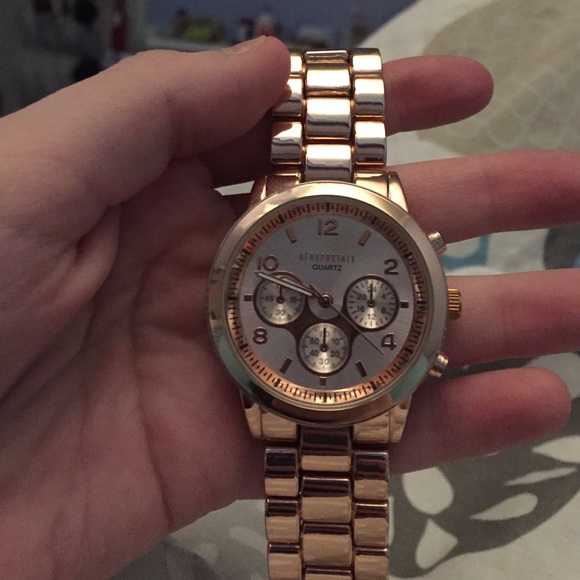 rose gold watch