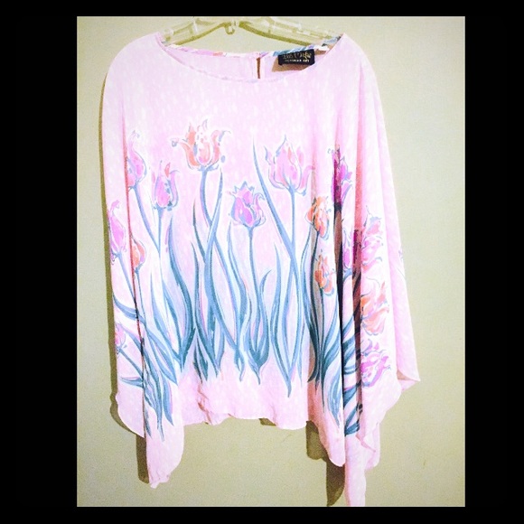 Gorgeous Bob Mackie wearable art shirt!