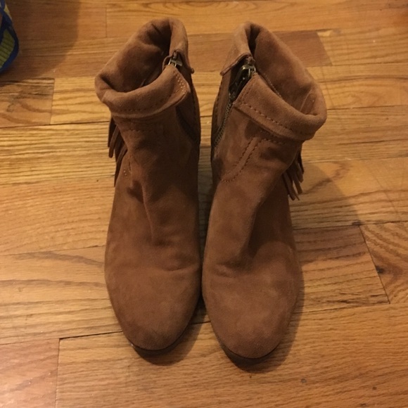 Sam Edelman Louie Fringe Booties - Picture 3 of 4