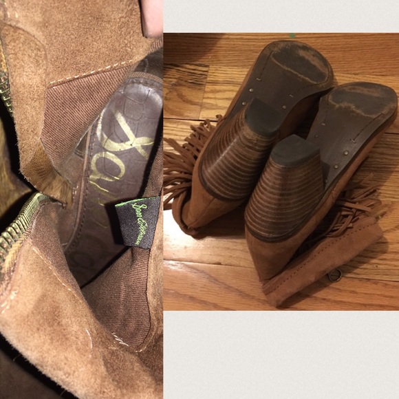 Sam Edelman Louie Fringe Booties - Picture 4 of 4