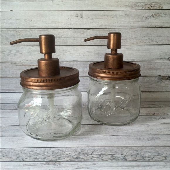 Mason Jar Soap Dispenser