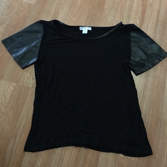 black cotton on stretchy shirt