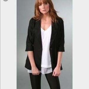 Elizabeth and James black blazer