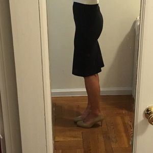 Reiss high waist black pencil skirt