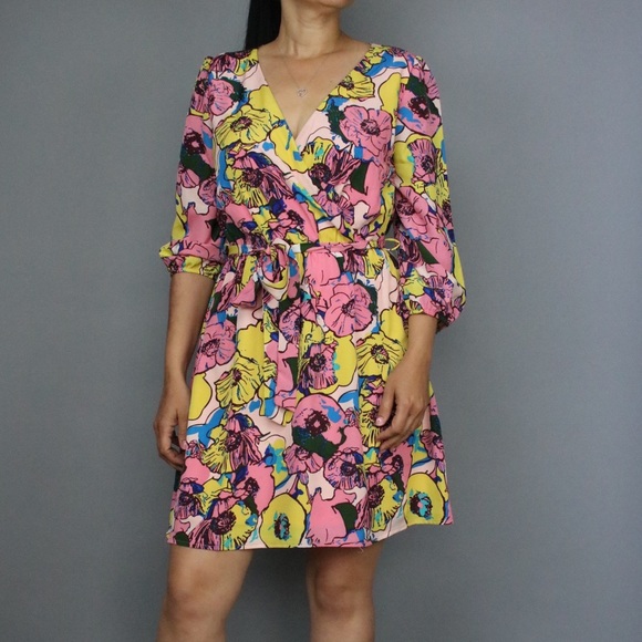 Flower Print Summer Dress