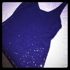 Express Sequin Tank