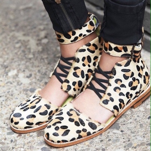 Free People Shoes - Solestruck cheetah booties