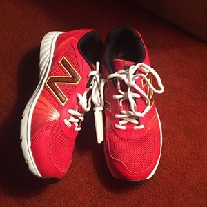 NWT red new balance shoes