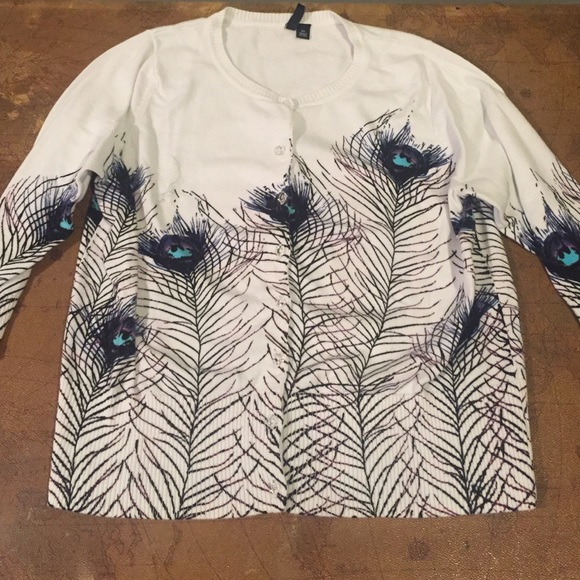 Peacock cardigan
