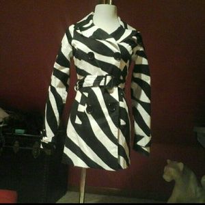 Zebra print jacket