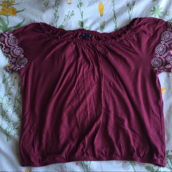 AEO Eyelet Tee