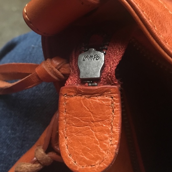 Mini orange-ish Balenciaga City bag - Picture 4 of 4
