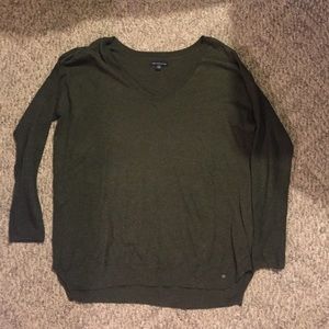 Olive Green American Eagle Sweater (L)