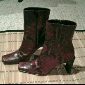 Nine west leather boots