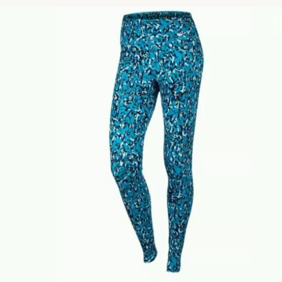 Nike Pants - Nike Legend 2.0 DriFit Quake Printed Tights