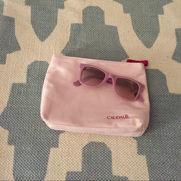Ray-Ban Accessories - Baby Pink Ray Ban Wayfarers