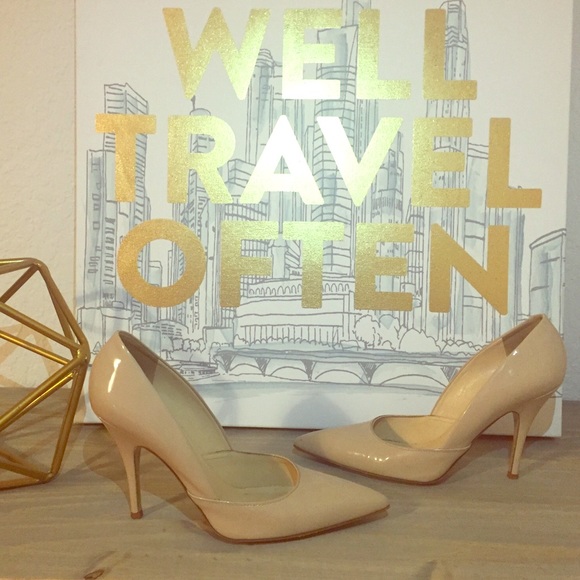 kate spade Shoes - Kate Spade Nude Heels
