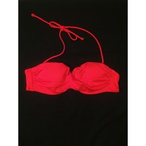 Red Victoria's Secret Swim Top