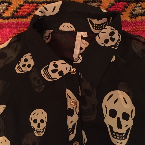Button down sulk shirt - Picture 2 of 4