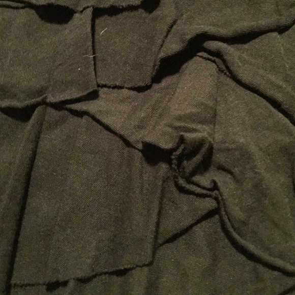 Black Ruffle Dress - Picture 2 of 2