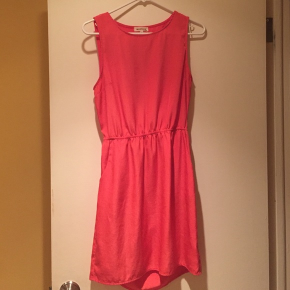 Open back dress