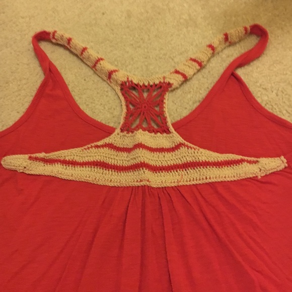 Michael Stars crochet racer back tank - Picture 3 of 3