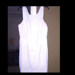 White Lace Lilly Pulitzer Dress
